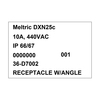 Meltric 36-D7002 RECEPTACLE/ANGLE ADAPTER 30 DEGREE 36-D7002